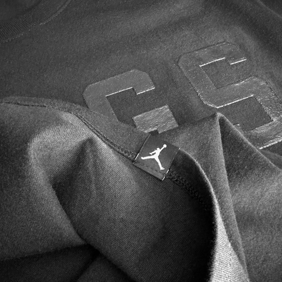 Air Jordan Wings T-Shirt Men's Size Small Black Vintage Cotton Basketball Jersey - Picture 7 of 12